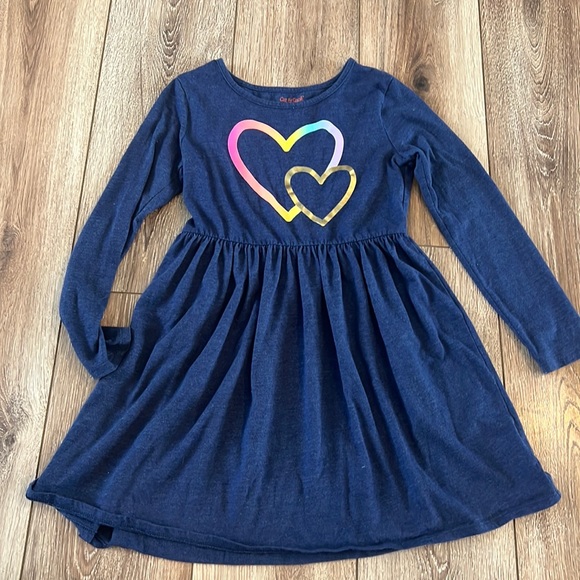 Cat & Jack Dresses Target Girls Cat And Jack Heart Dress Poshmark